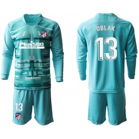 Fußballtrikots Atlético Madrid Torwart OBLAK 13 Kinder III 2019-2020 Langarm
